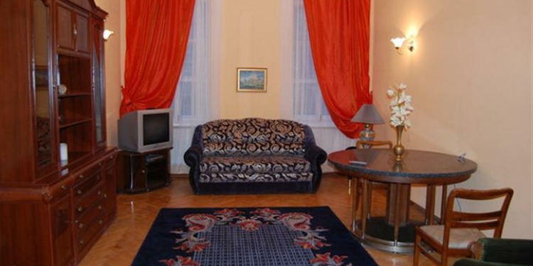 3-комнатная Aпартамент Sankt-Peterburg Tsentralnyy rayon с кухней на 6 человек